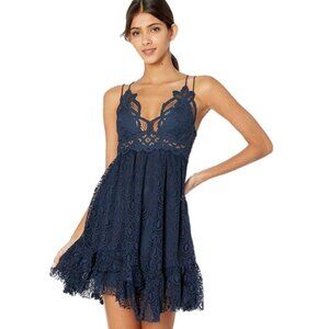 Free People Adella Slip Mini Dress